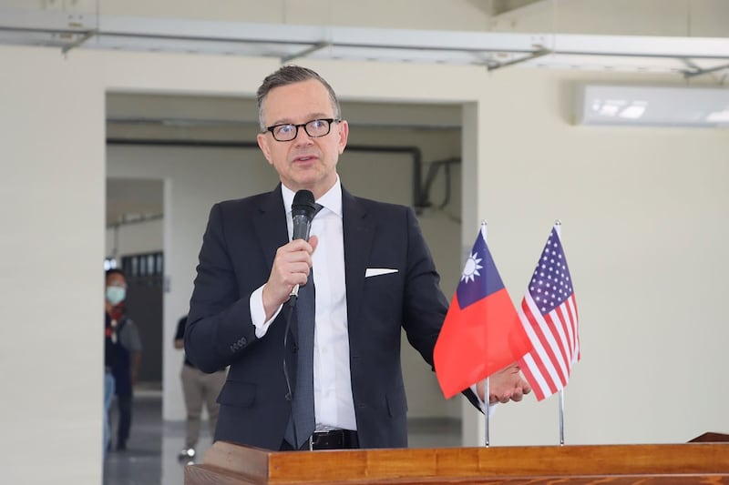 美台商会(USTBC)会长韩儒伯。(苗栗县政府脸书)