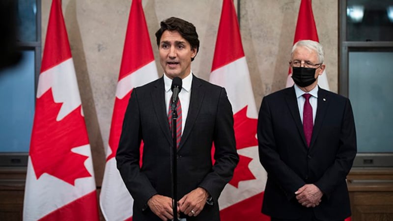 加拿大总理特鲁多对中国喜欢打模糊牌或采行拖延政策(美联社图片)